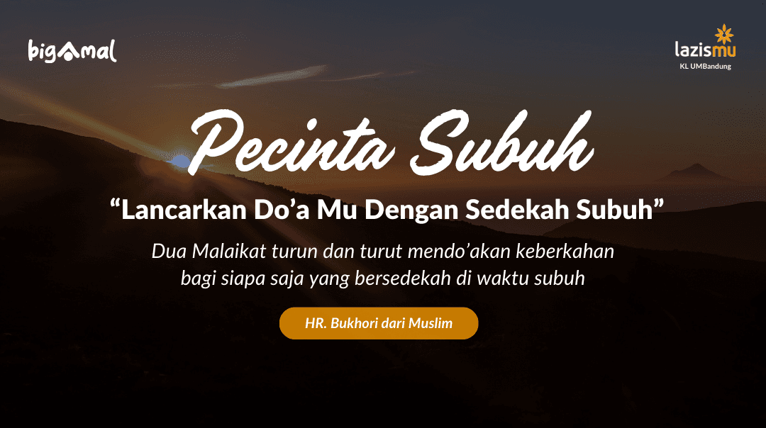 Sedekah Subuh Solusi Do'a Terkabul