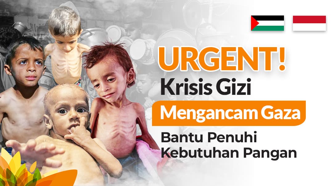 Krisis Gizi; Bantu Kebutuhan Pangan di Gaza