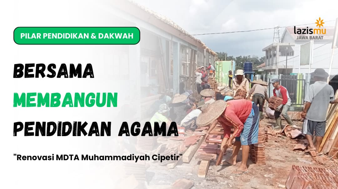 Renovasi MDTA, Donasikan untuk Pendidikan Agama!